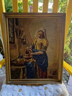 Vintage Needlepoint Art