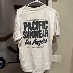 Pacsun cream tshirt medium