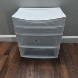 4 Drawer Plastic Organizer 