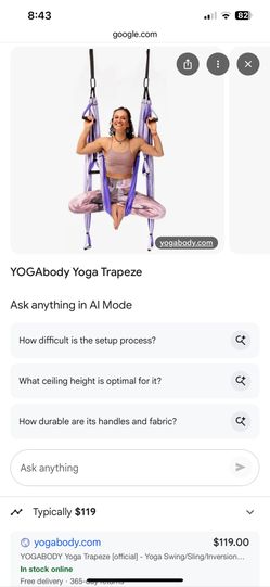 Yoga Trapeze - Aerial Yoga 