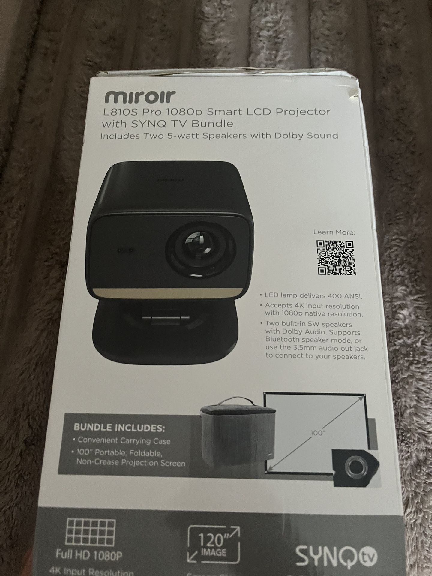 Smart LCD projector