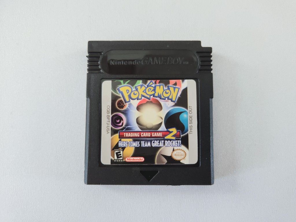 Game Boy Color Pokemon Trading Card Game 2 Here Comes Team Great Rocket!