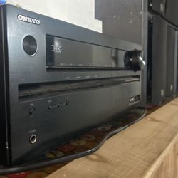 Receiver and Surround Sound Speakers