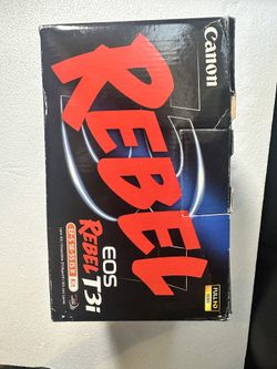 Canon EOS Rebel T3i Camera + Lens in Original Box! with Receipt! Case Bag