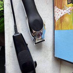 2 Hair Clippers With Bag And Accessories 
