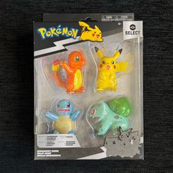 POKÉMON SELECT BATTLE ACTION FIGURE 4-PACK