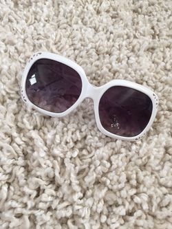 White Fashion Sunglasses