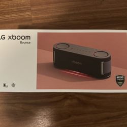 New LG xboom Bounce Core bluetooth speaker