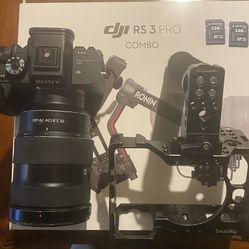 Sony A7siii , 24-70 MM G-Master Lens , Dji RS3 Pro 