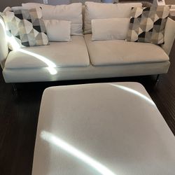 White Couch set 