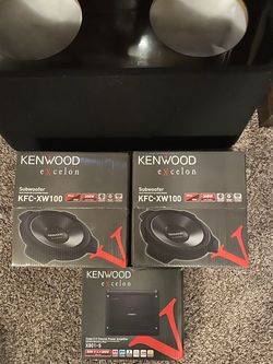 Ken wood Subs And Amp