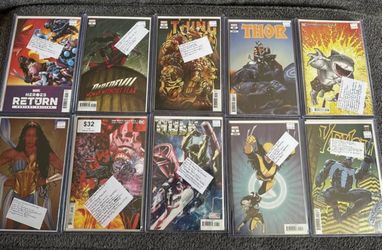 Comic books (key, 1st app, ratios)