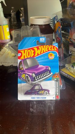 Hot Wheels Tooned Purple Passion Die-Cast Car