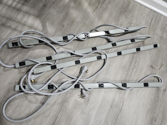 4 Temporary Power Tap 15A 125V 3ft tall - 6ft cord