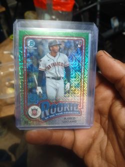 Marco Luciano Bowman Chrome Rookie of the Year Card
