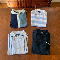 Men’s knit shirts (size medium)