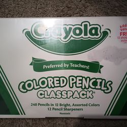 Crayola Colored Pencils Class Pack (240ct) 