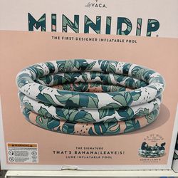 Brand New Target Minnidip Pool That's Banana leaves