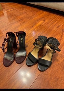 Bundle: Lulu and Splendid Dress Heels Shoes (2 pairs)