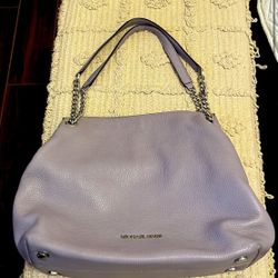 Lavender Micheal Kors Hand Bag 