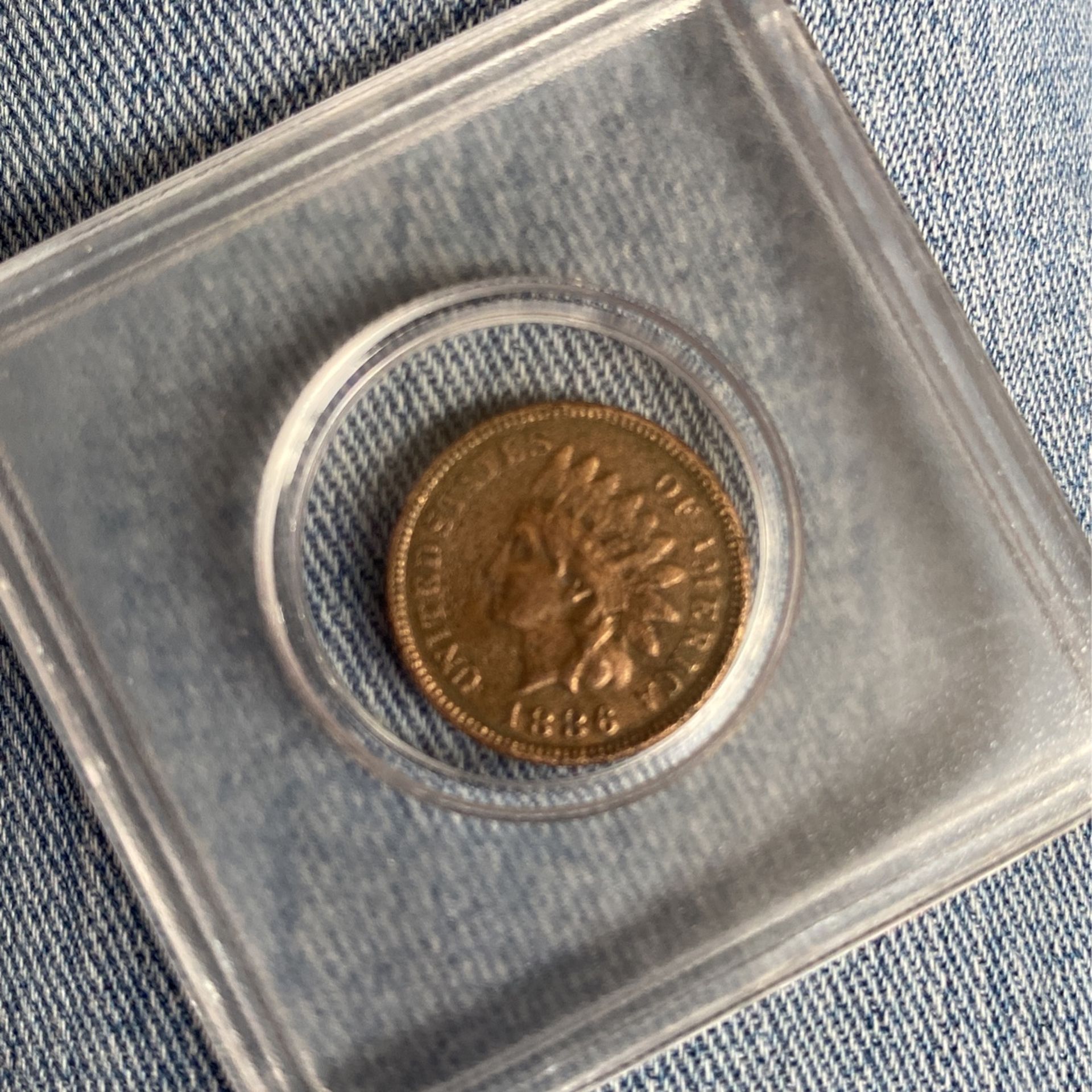 1886 Type 1 Indian Head Penny