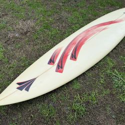 6'-10" Zen Del Rio Surfboard, Semi-Gun, watertight from: Palos Verdes 