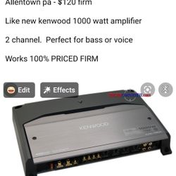 Kenwood Amp