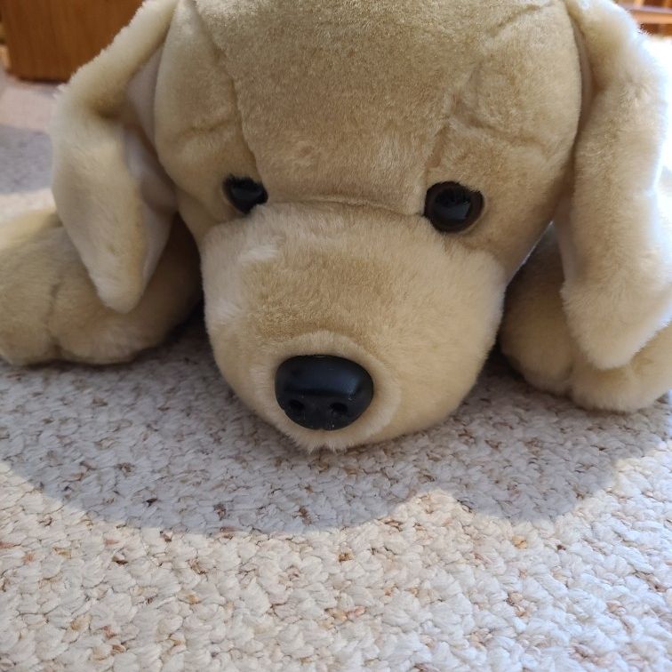 Large Stuffed Puppy