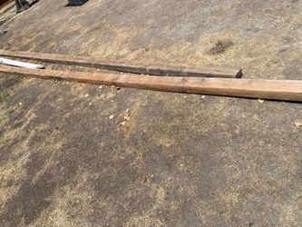 Post beams 4x6
