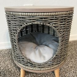 Cat Hide And Side Table