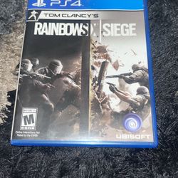 Rainbow six siege 6 ps4 disc