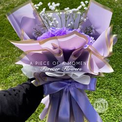 Eternal Flower Bouquet Ribbon Flowers