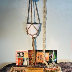 🌿✨ Vintage Macramé Arts & Crafts Kit ✨🌿