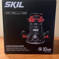 SKIL 10 Amp Fixed Base Corded Router —RT1323-00 **PARTS ONLY … PLEASE READ**