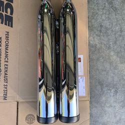 2018 Indian Scout stock mufflers, $50!