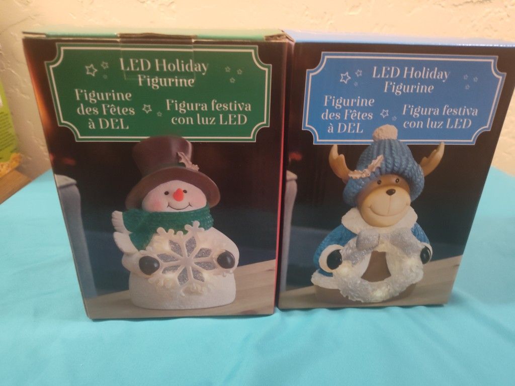 LED Holiday Figurines