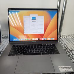 15" Touchbar MacBook Pro