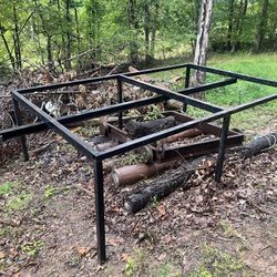 Crane/Rail System for Trailer or Truck, etc.