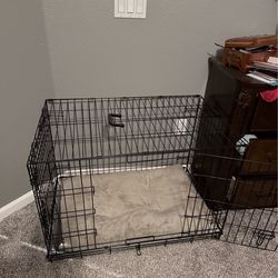 Large Boots & Barkley Wire Collapsible Dog Crate