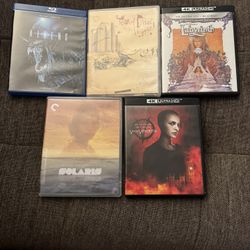 4ks And Blu Rays (Including Criterion)