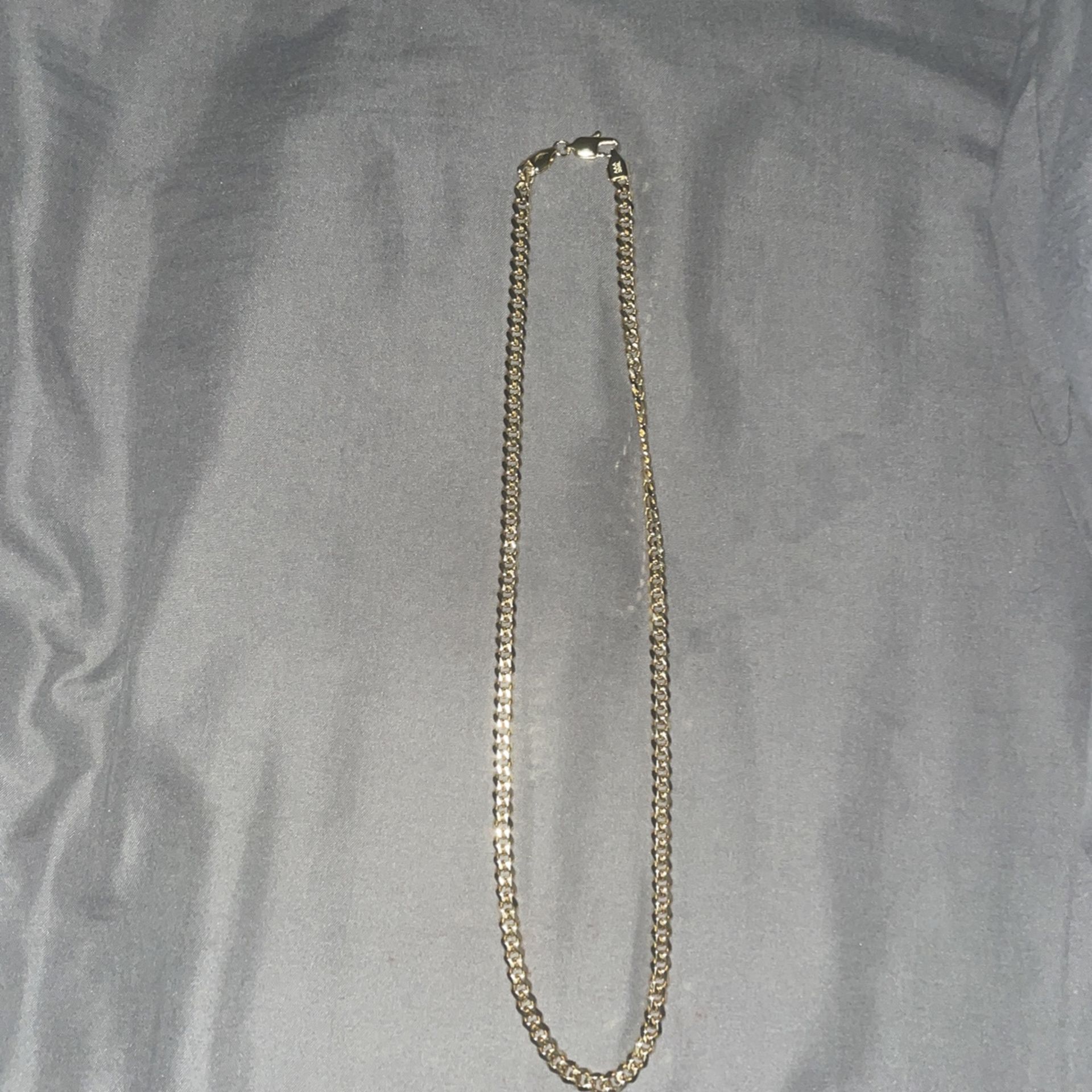 22 Inch Gold platted chain
