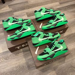 Travis Scott x Jordan CJ1 T-Rexx “Green Spark” Sizes 10.5 and 11 Men’s Brand New