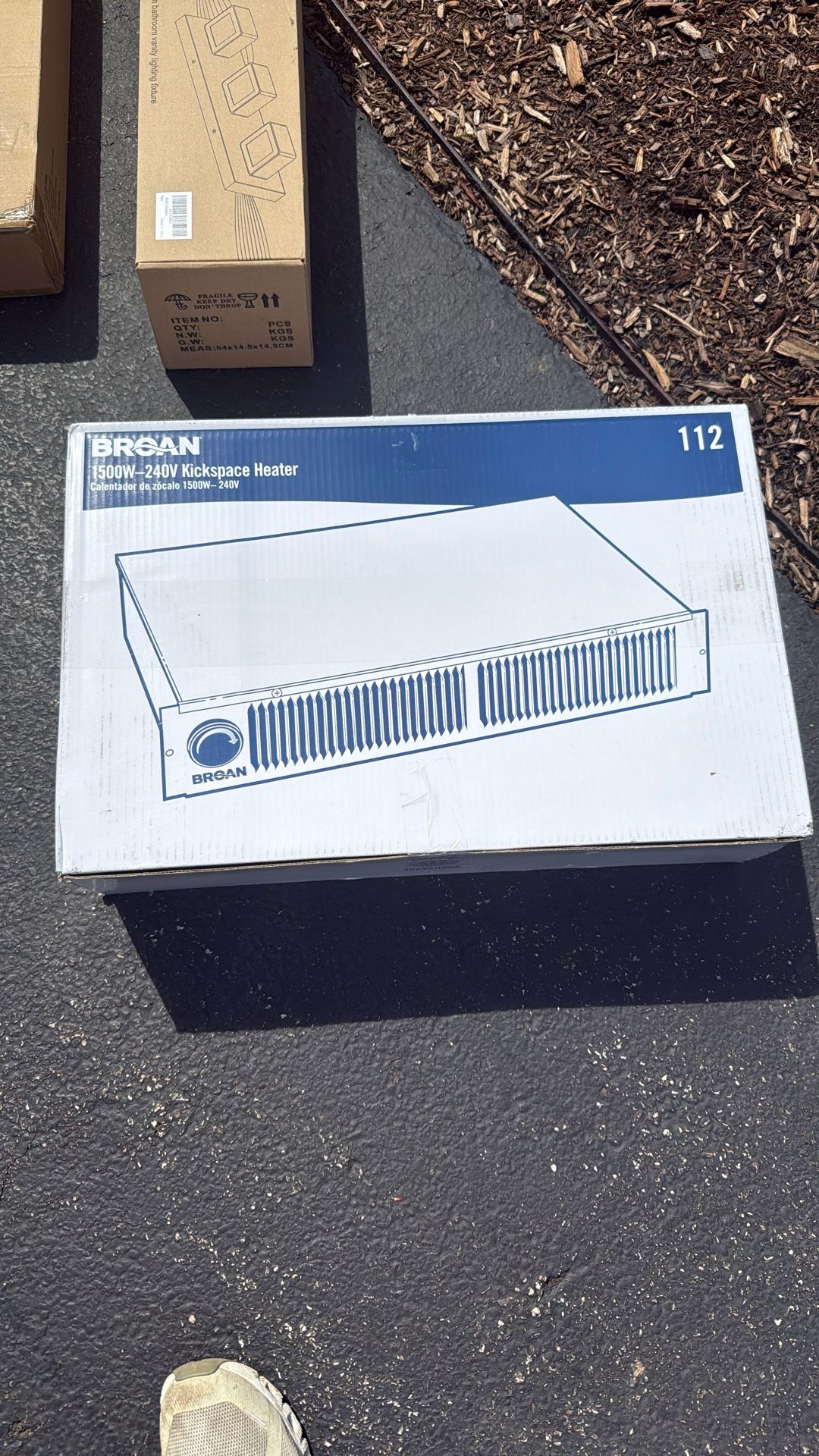 Broan kick space Heater
