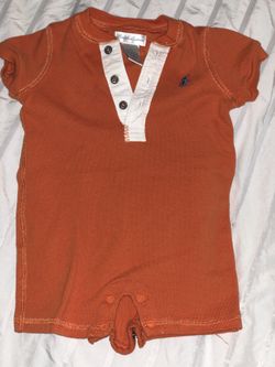 3 mon polo onesie