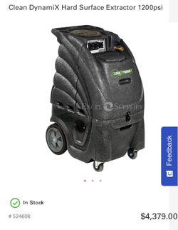 1200 psi Carpet and Tile Cleaning Machine