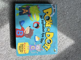 Melissa & Doug Poke-a-Dot! an Alphabet Eye Spy, Interactive Children's Board Book with Buttons to Pop, Educational Sensory Toy for Toddlers & Preschoo