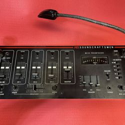 Soundcraftsmen MX50 Preamp Mixer Preamplifier