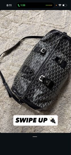 Goyard Black Duffle Bag