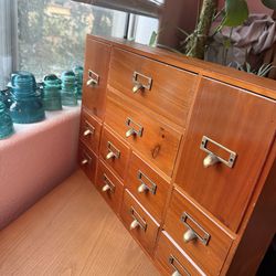 Vintage Style Apothecary Multi-Drawer Cabinet