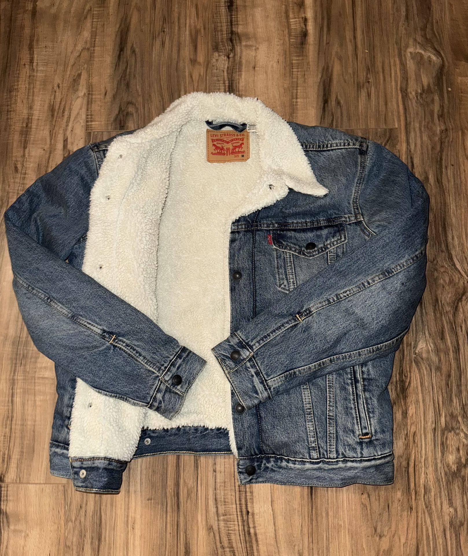 New Men’s Size 3XL Levi’s Sherpa Jacket 